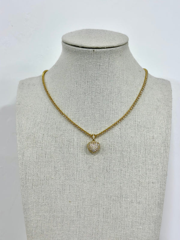 Collana cuoricino brilliant