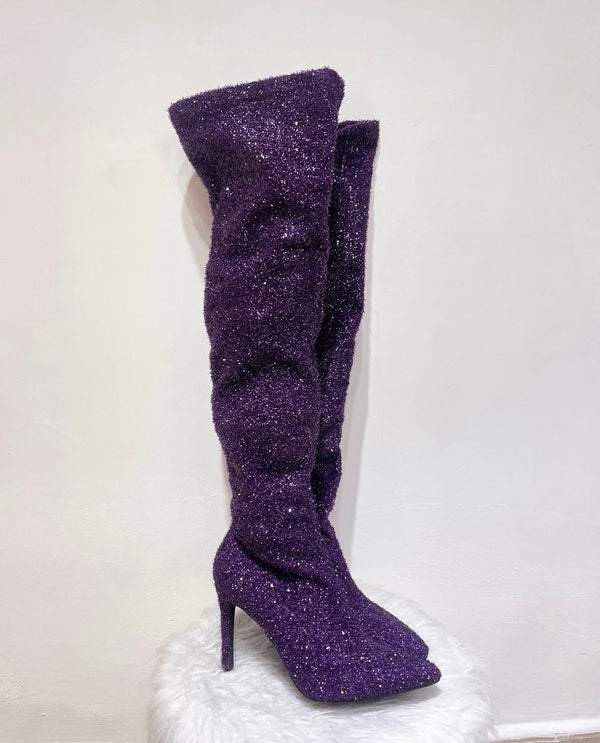 Stivali Lurex