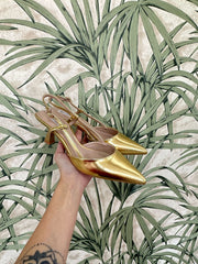 Slingback Gold