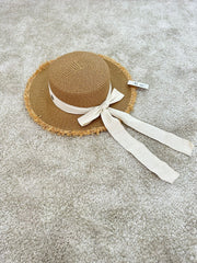 Cappello Paglia Beige