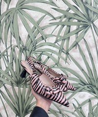 Slingback Zebra