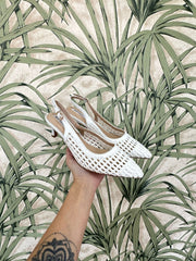 Slingback Traforata