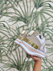 Sneakers Queen Gold