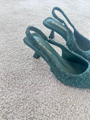 Slingback Elettra Verde